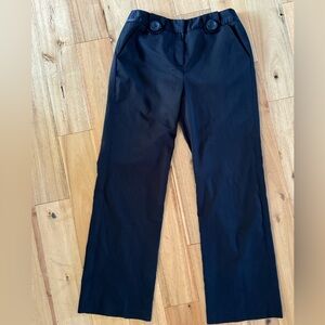 Larry‎ Levine size 8 dress pants wide boot leg